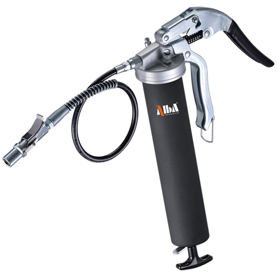 14oz/400g Dual Pressure Pistol Grip Grease Gun w/ EcoSmart® System + Quick Release Grease Coupler